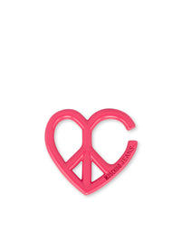 Peace & Love Ring - Pink