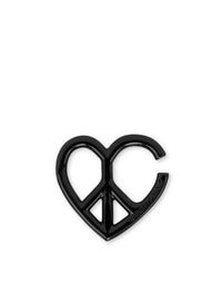 Peace & Love Ring - Black