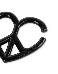 Peace & Love Ring - Black