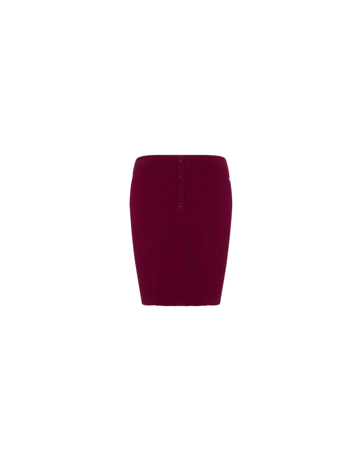 Mini jupe crayon en tricot - Red