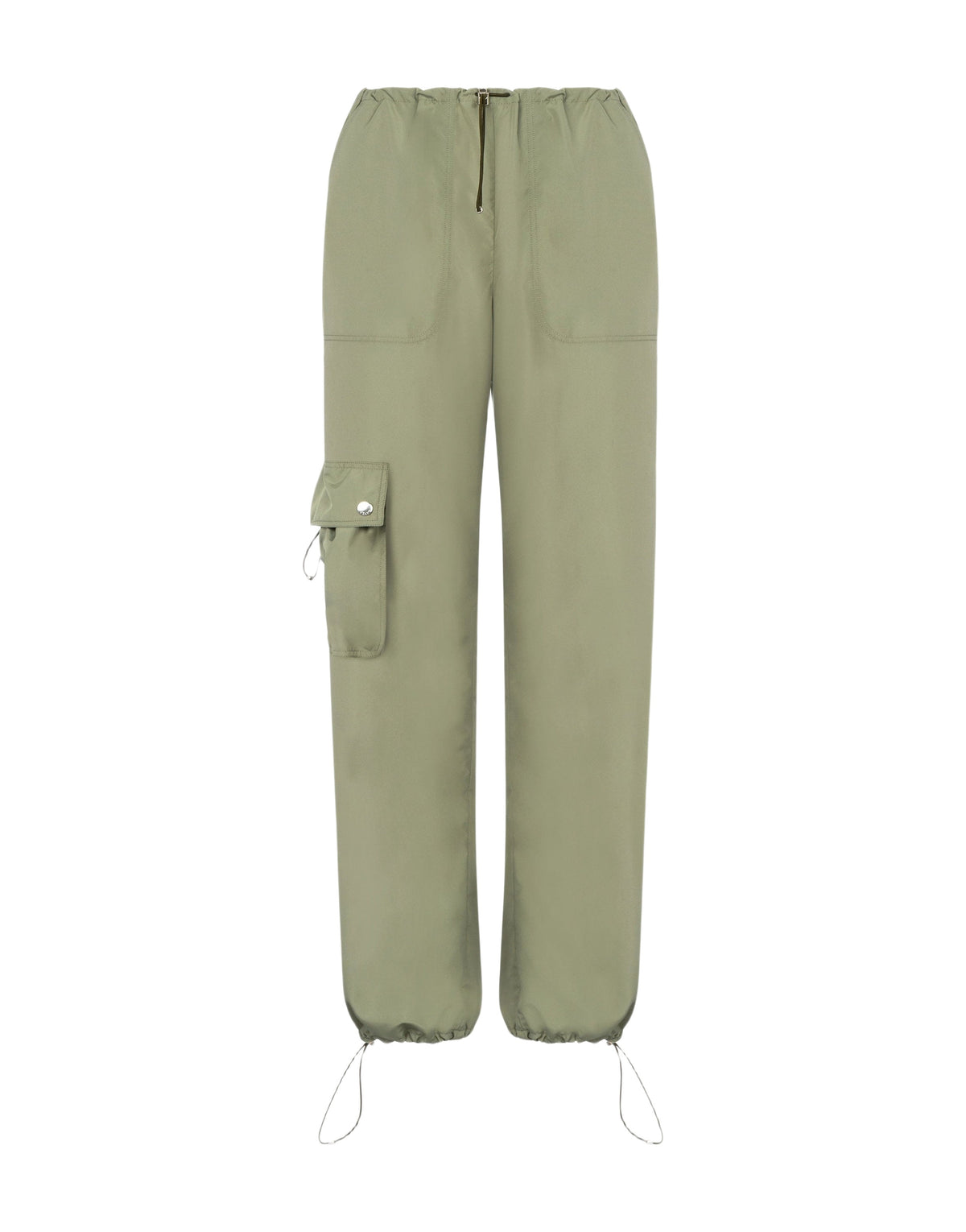 Pantalon en taffetas - Green