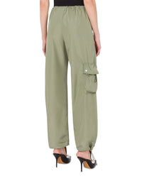 Pantalon en taffetas - Green