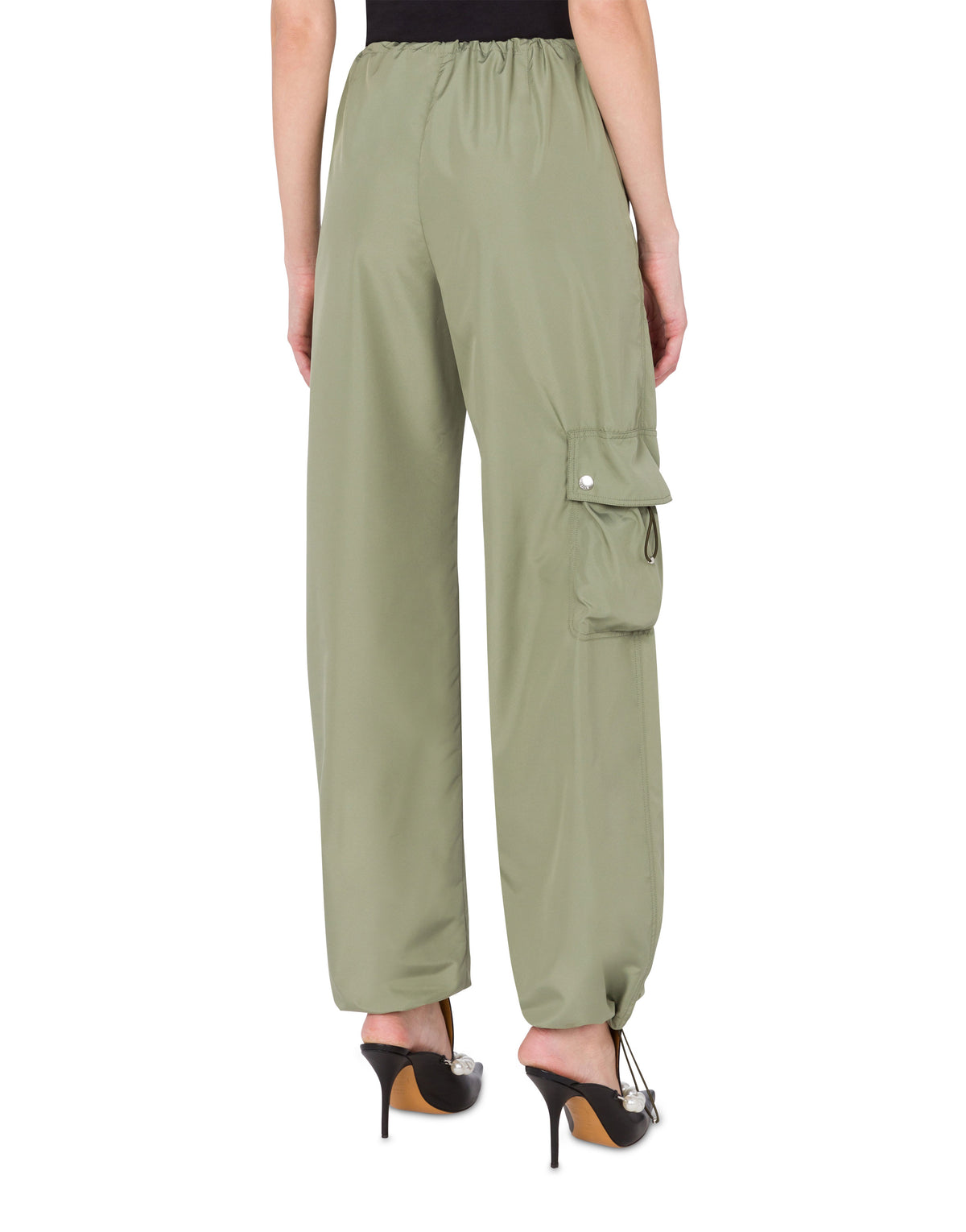 Pantalon en taffetas - Green