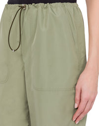 Pantalon en taffetas - Green