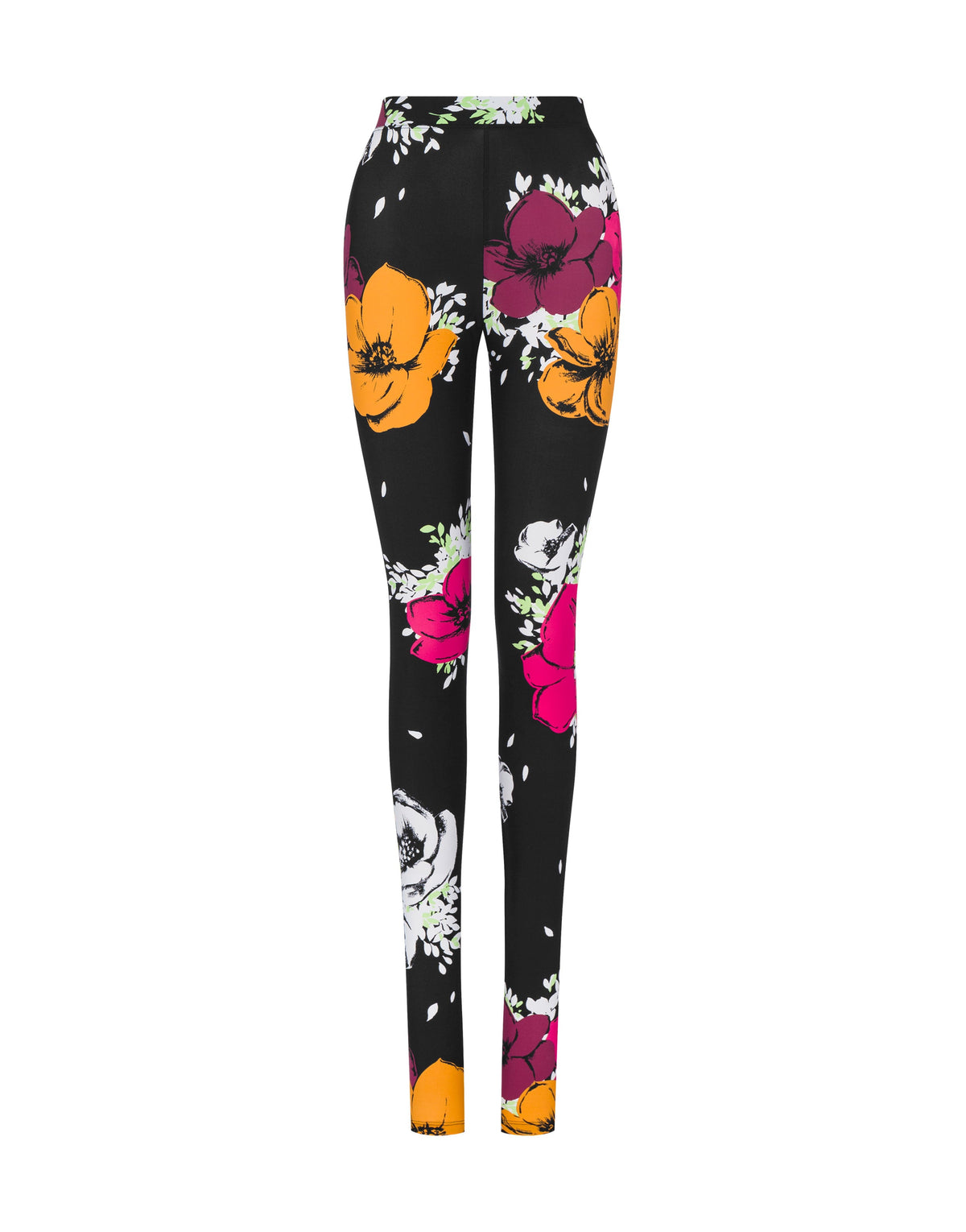 High-waisted leggings - Black