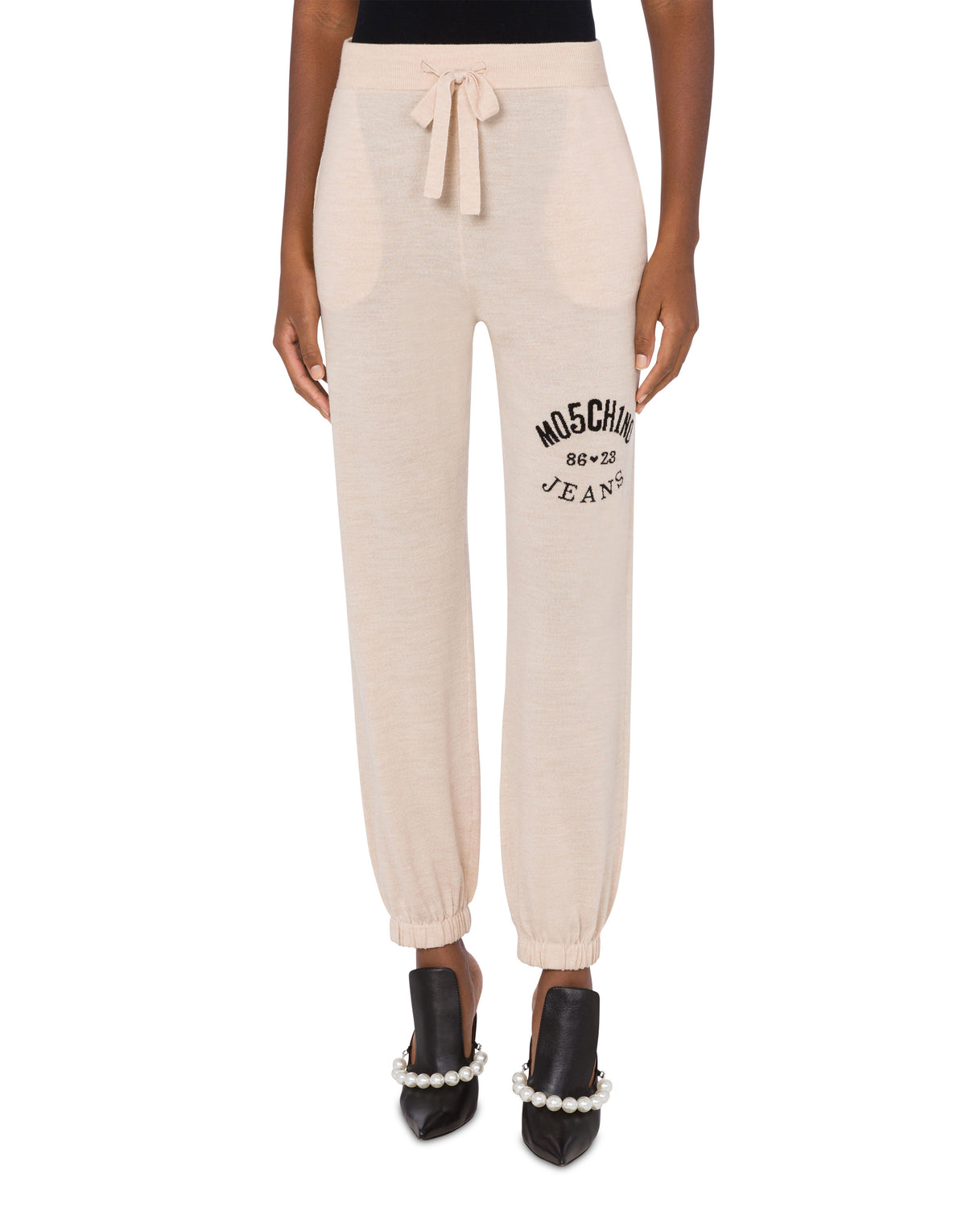 Pantalon de jogging en laine - Beige