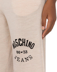 Pantalon de jogging en laine - Beige