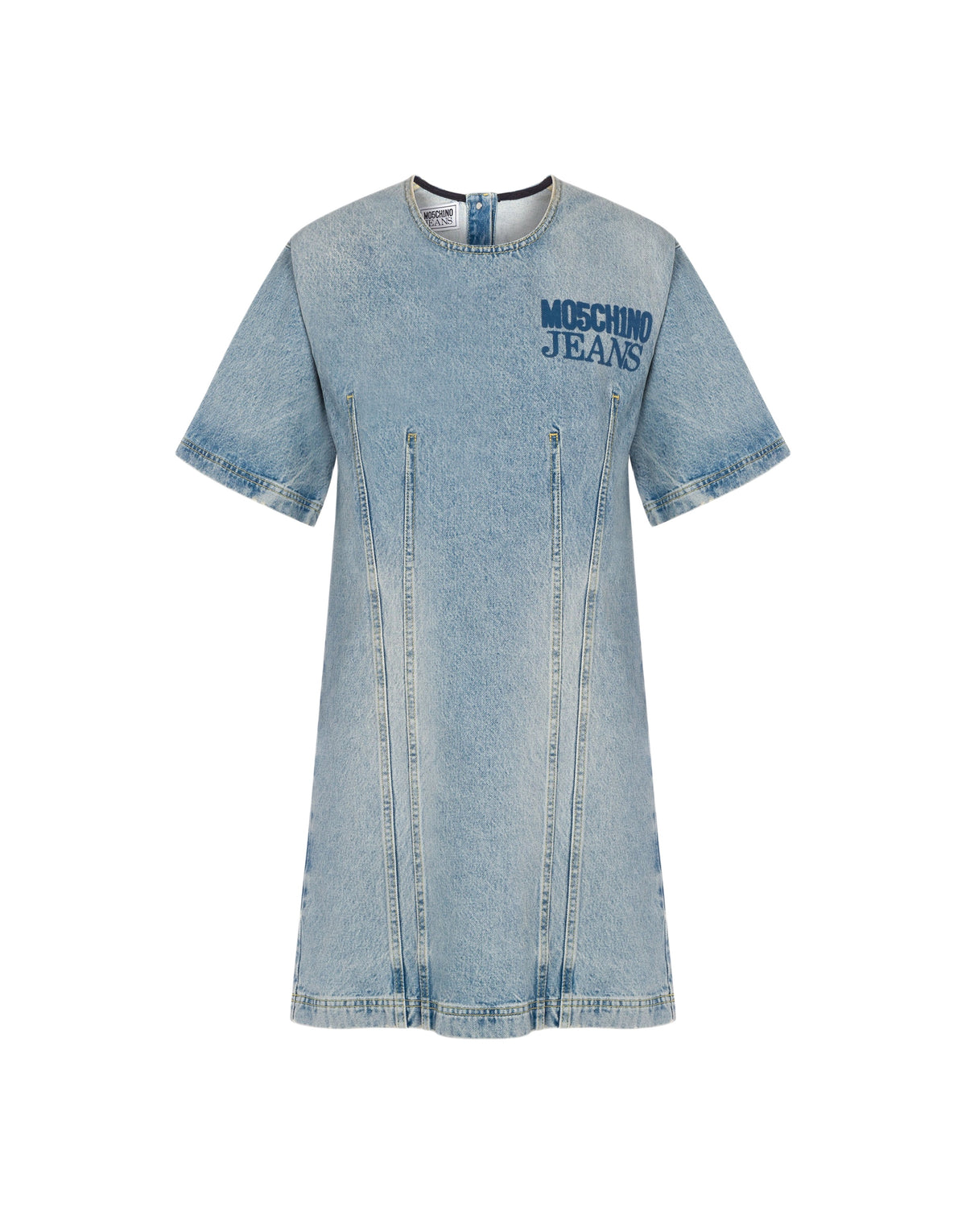 Robe courte en denim - Blue