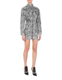 Robe courte en denim - Grey