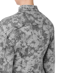 Robe courte en denim - Grey
