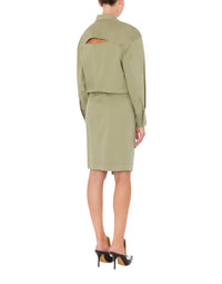 Robe en coton stretch - Green