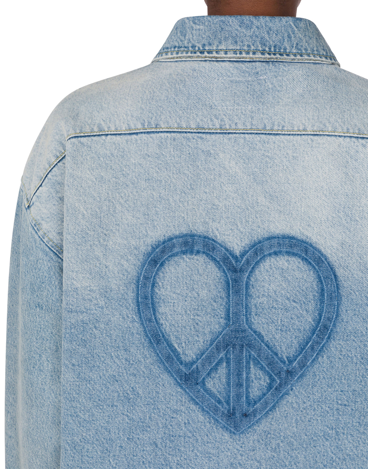 Shirt jacket in denim Smart Codes - Blue
