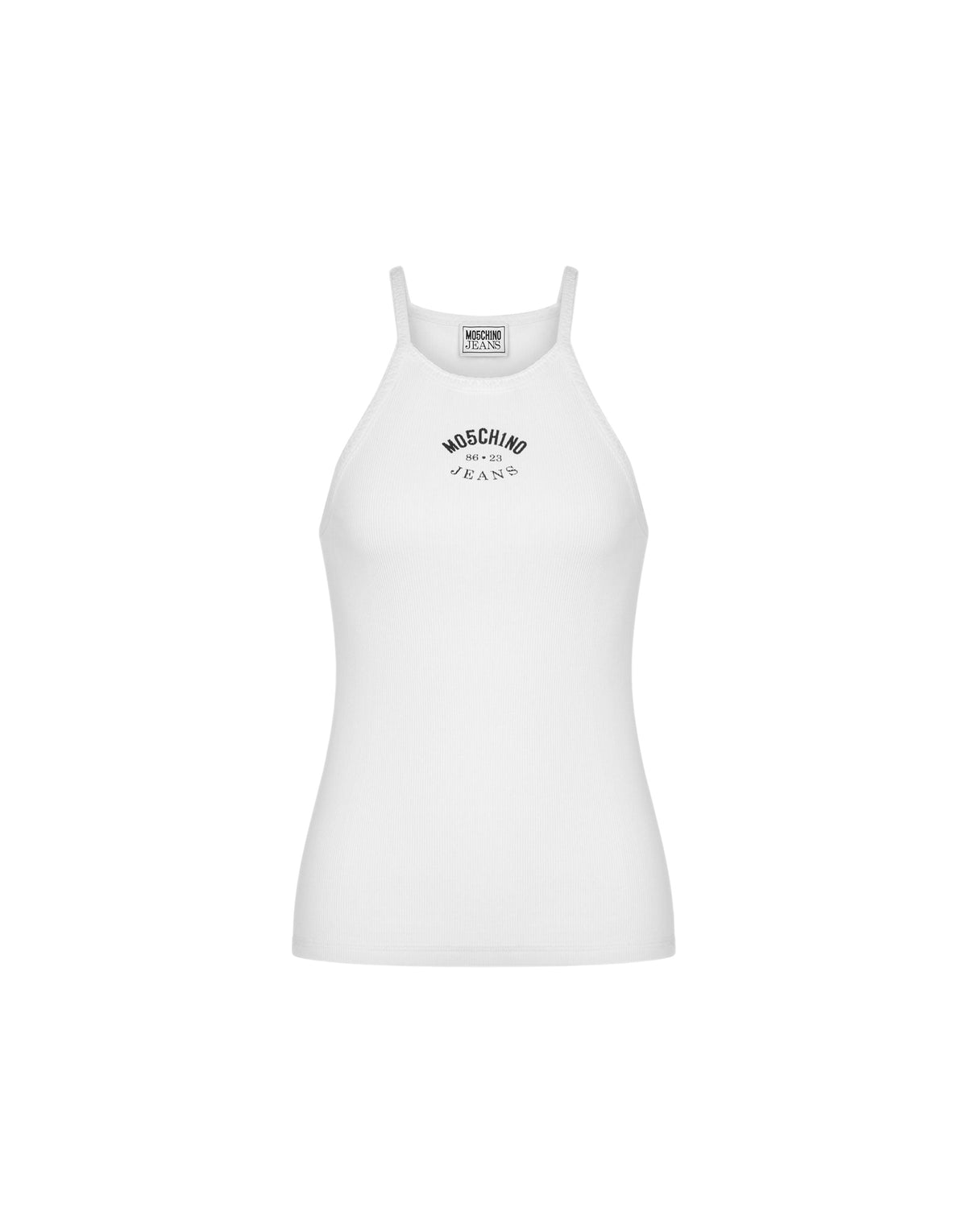 Débardeur en coton stretch - White