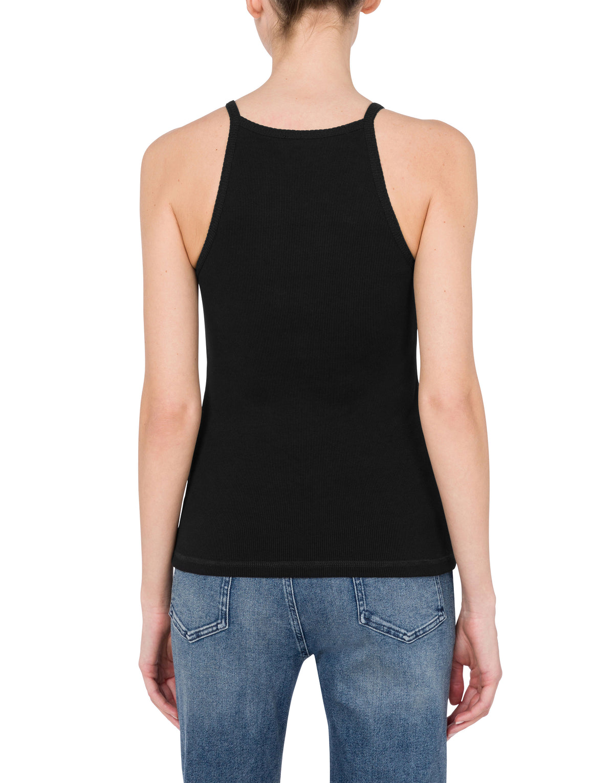 Débardeur en coton stretch - Black