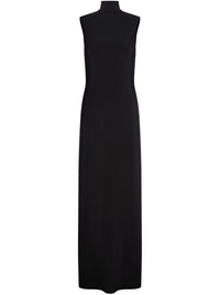 Robe longue fluide stretch - Black