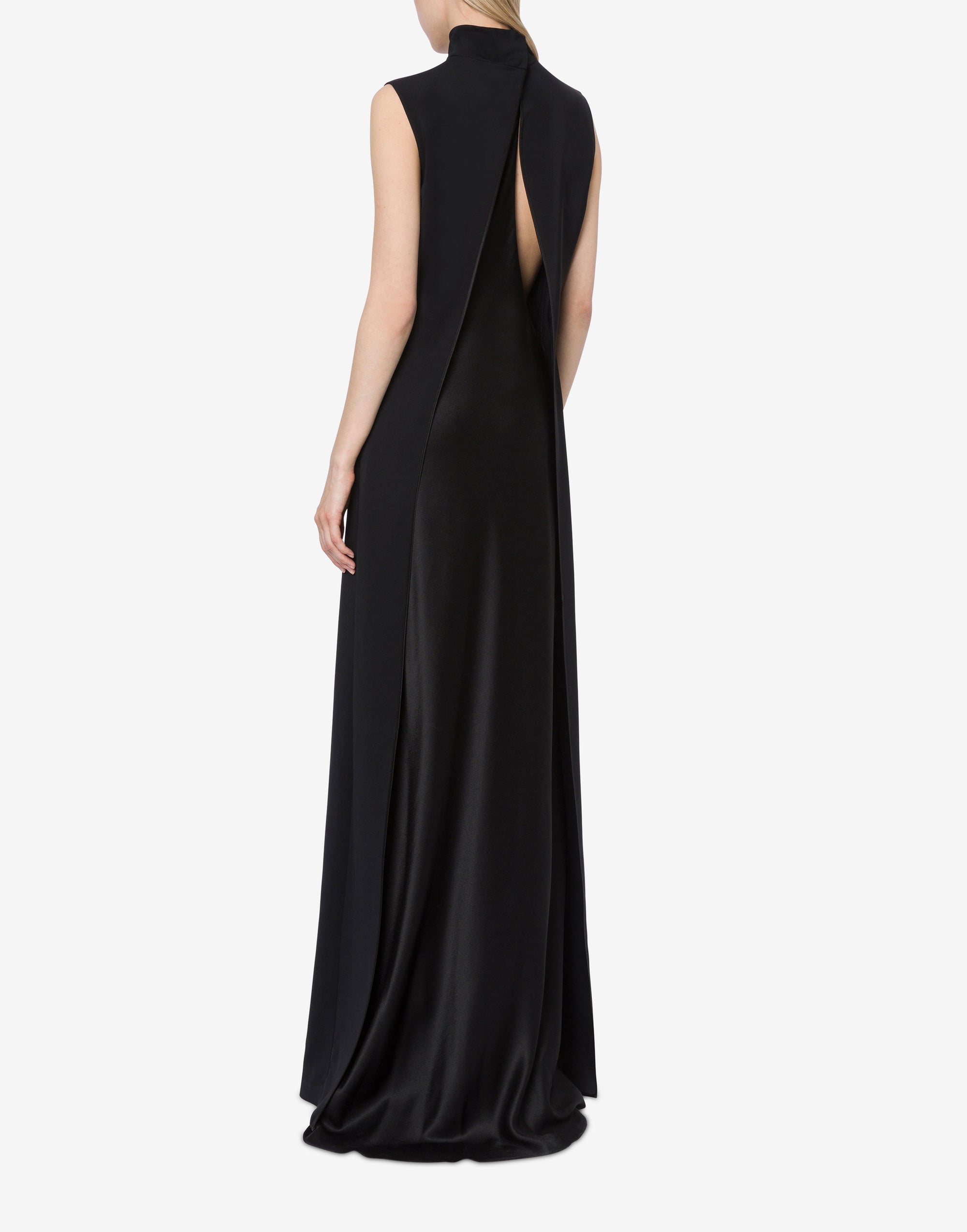 Robe longue fluide stretch - Black