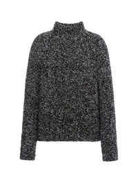 Pull en laine bouclé - Dark Grey