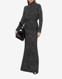Pull en laine bouclé - Dark Grey