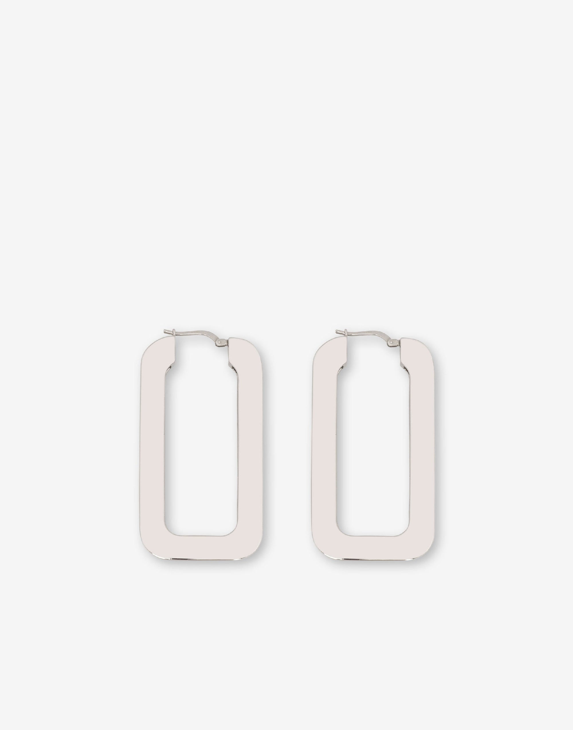 Boucles d’oreilles en métal - Silver