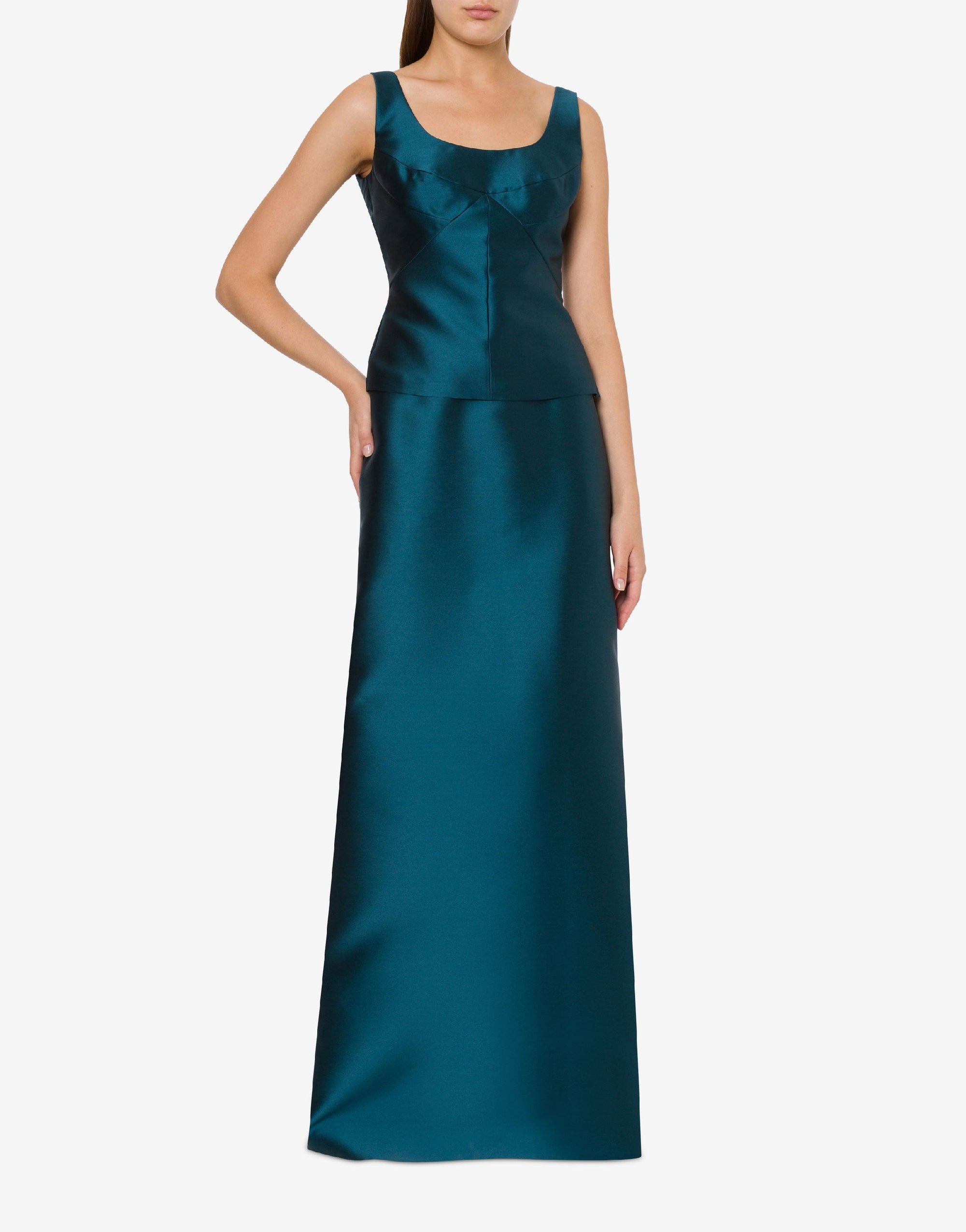 Jupe longue taille haute - Blue