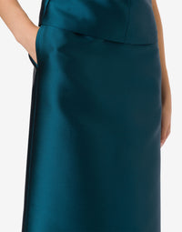 Jupe longue taille haute - Blue