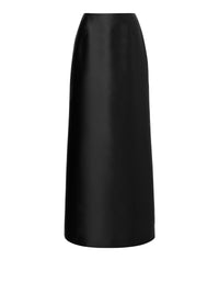 Jupe longue taille haute - Black