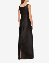 Jupe longue taille haute - Black