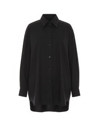 Chemise oversize en popeline - Black