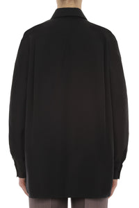 Chemise oversize en popeline - Black