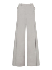 Pantalon oversize en gabardine de coton - Grey