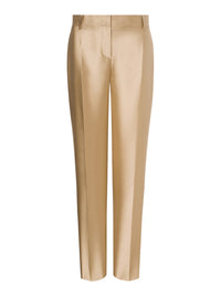 Pantalon de tailleur brillant - Beige