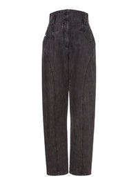 Pantalon en denim marbré - Dark Grey