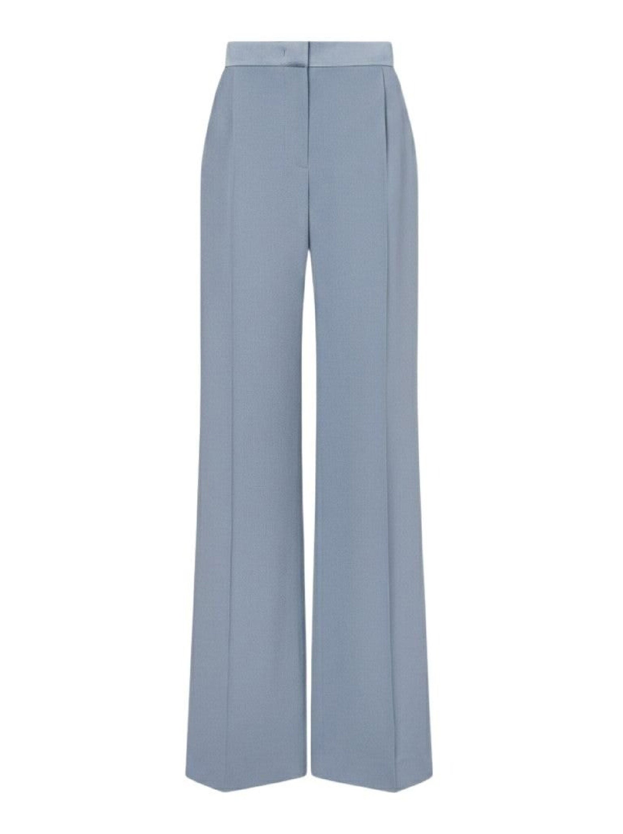Pantalon taille basse en satin - Grey
