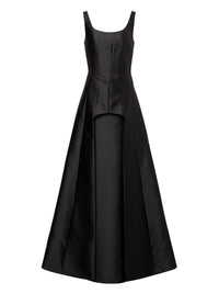 Long shiny dress - Black