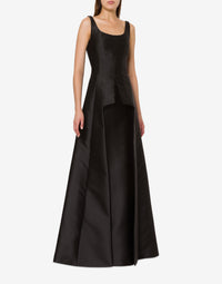 Long shiny dress - Black