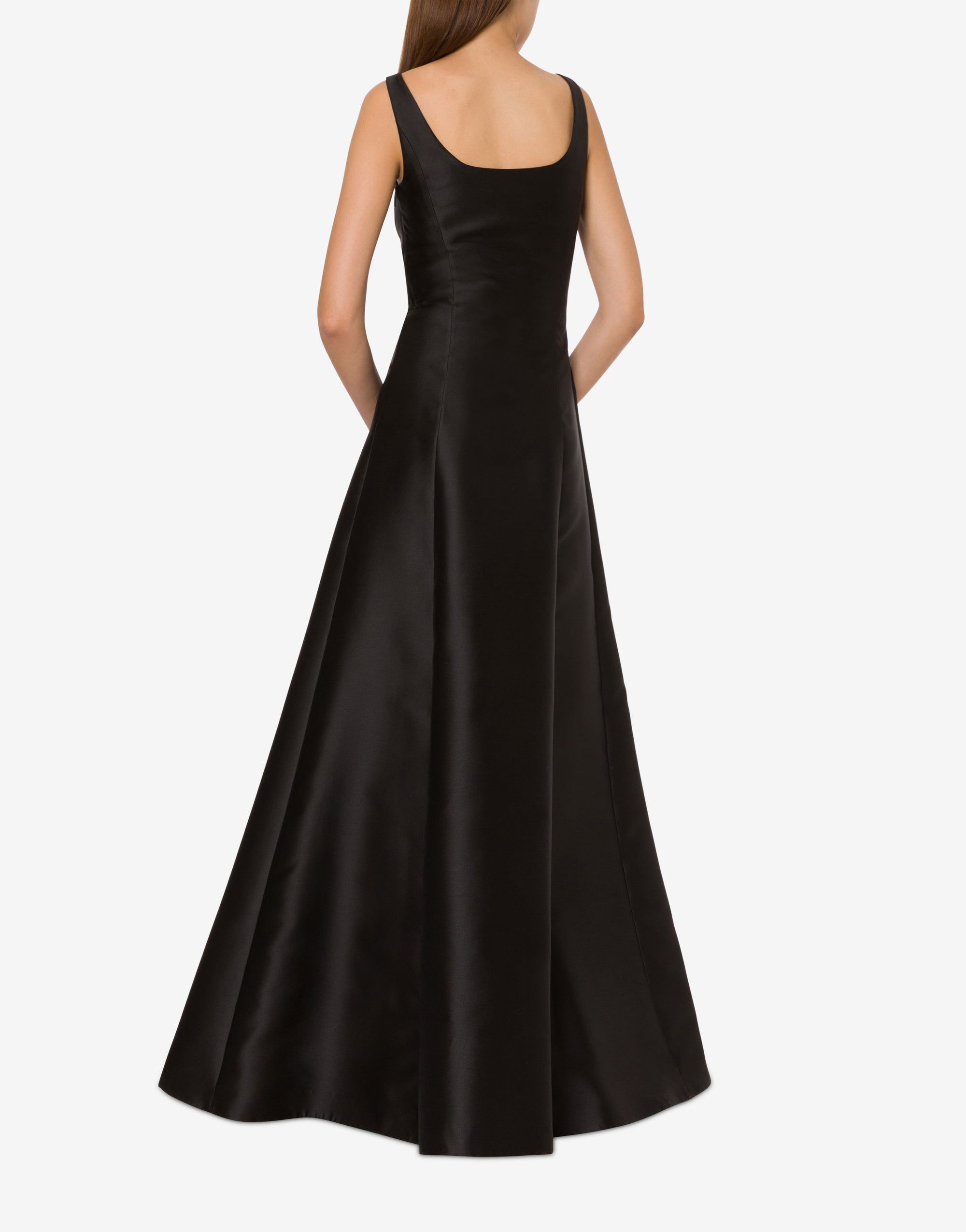 Long shiny dress - Black