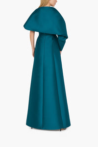 Strapless maxi dress - Blue