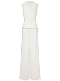 Combinaison ample stretch - Ivory