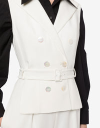 Combinaison ample stretch - Ivory