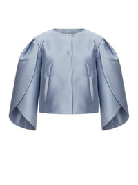 Veste courte à manches tulipe - Grey