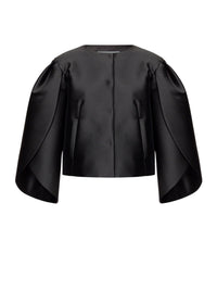 Veste courte à manches tulipe - Black
