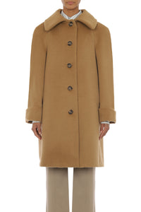 Manteau en drap de laine - Brown