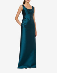 Shiny fitted tank top - Blue