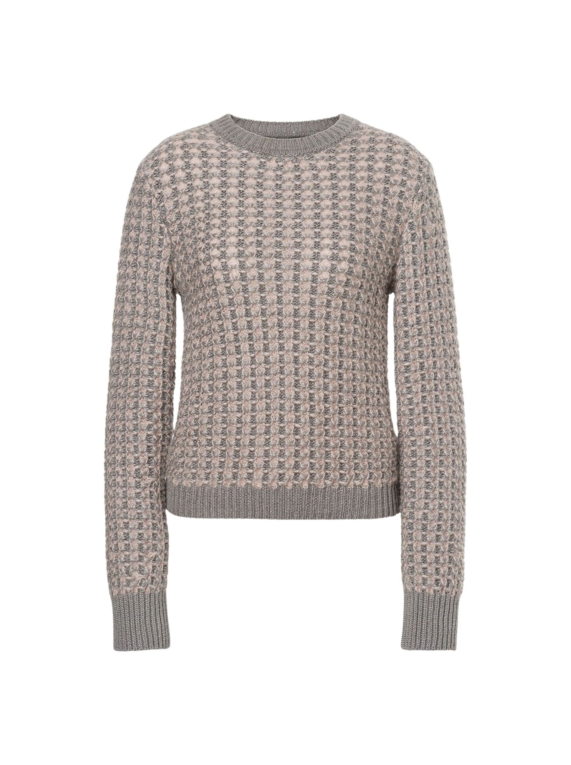 Pull en laine mélangée - Grey