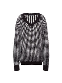 Pull oversize en mohair mélangé - Dark Grey