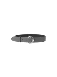 Ceinture en cuir à boucle - Grey