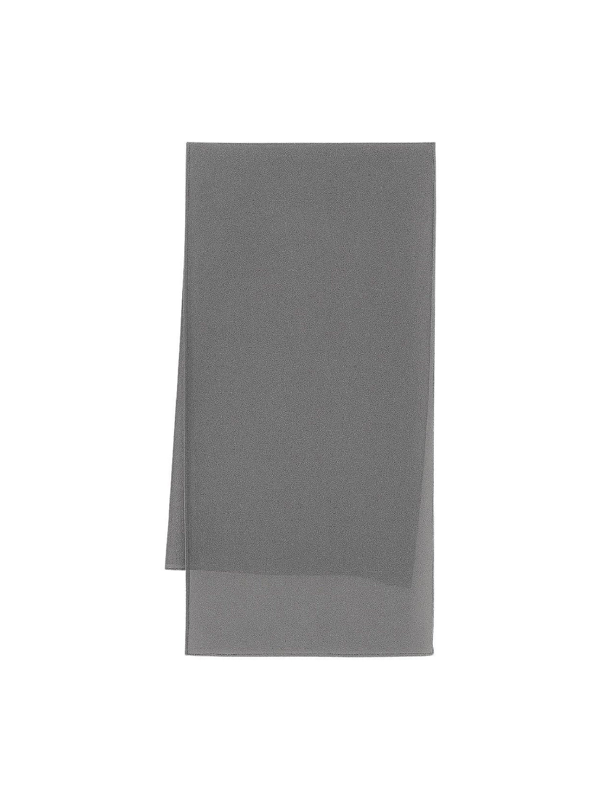 Foulard en soie fluide - Dark Grey