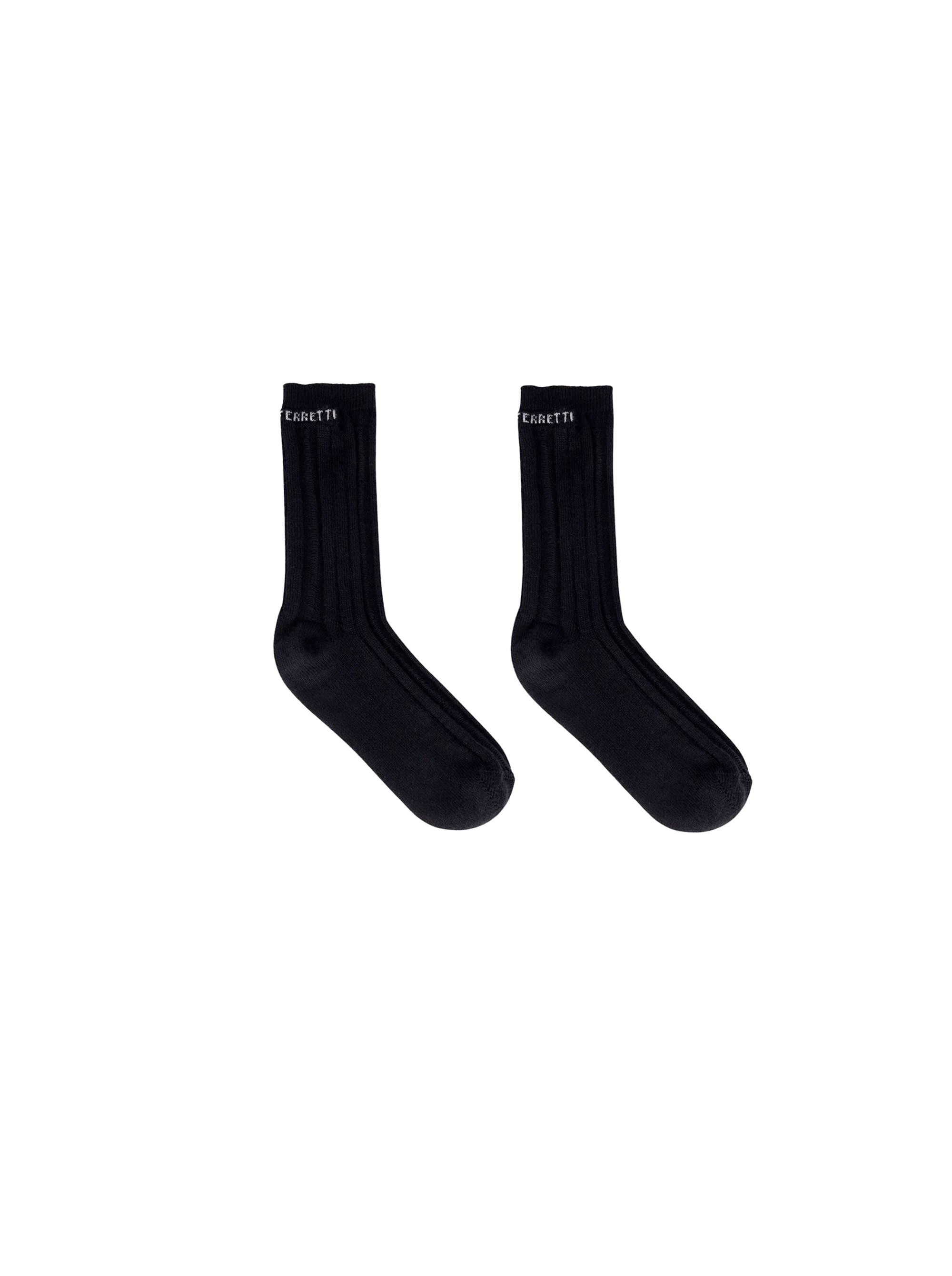 Chaussettes en laine et soie - Dark Grey
