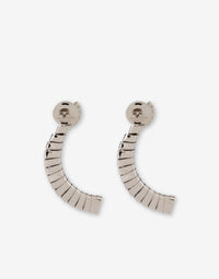 Boucles d’oreilles en métal - Silver