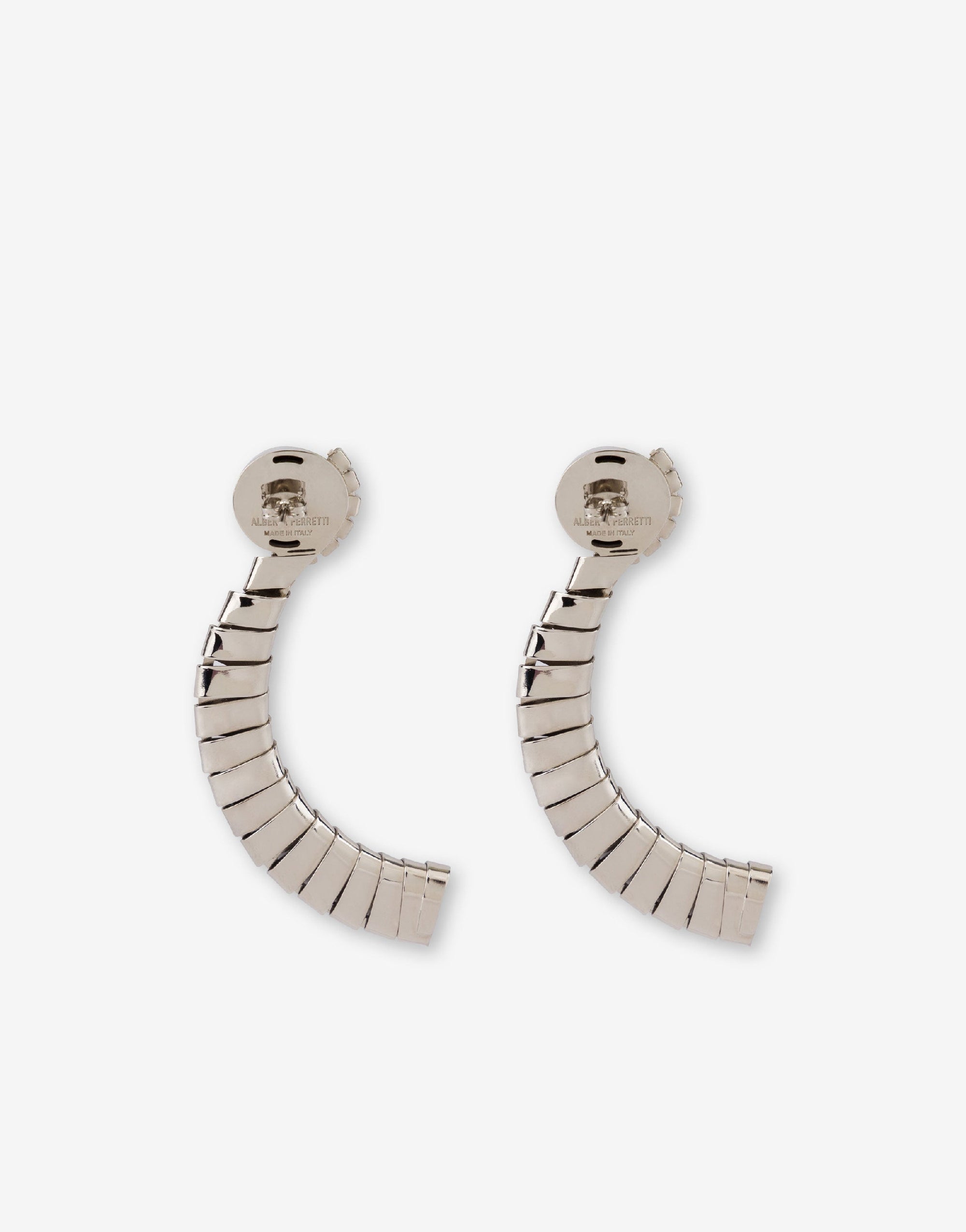 Boucles d’oreilles en métal - Silver